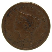 1840 Small Date Variety Braided Hair Large Cent