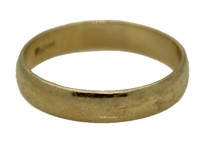 14kt Gold 3.8 mm Thick Wedding Band