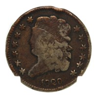 1829 Copper Half Cent