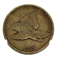 1858 Flying Eagle Cent *2nd Year