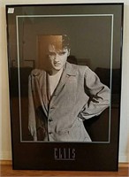 Framed Elvis Poster