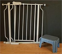 Great Baby Gate and Stool