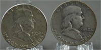 1952 1952-D Franklin Half Dollar
