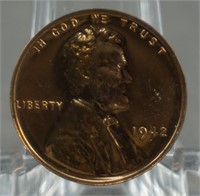 1942 Proof Lincoln Wheat Cent Penny