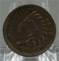 1860 Indian Head Cent Penny