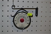 Vintage Thermometer w/ Mounting Bracket