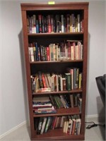 Three Matching Wood Bookcases