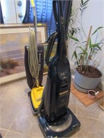 Two Upright Vacuums: Eureka & Kenmore