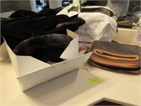 Four Pieces: Gucci Handbag, Louis Vuitton? & a Cus