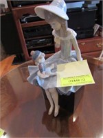 Lladro - Girl with Doll