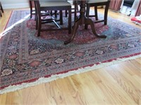 10'.9 x 7'.10 Beshir Carpet, Central Cartouche, Mu