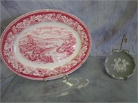 Currier & Ives Platter - Small Incolay Plate