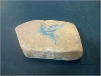 Mobil gas flying horse logo stepping stone