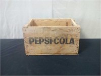 Pepsi-Cola wooden crate