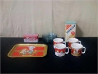 Campbell Soup collectibles and other items