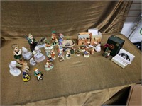 Assorted figurines including hummels and precious