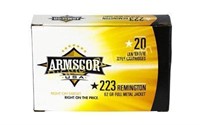 ARMSCOR 223REM 62GR FMJ - 500 Rounds