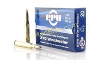 PPU 270WIN SP 130GR - 200 Rounds