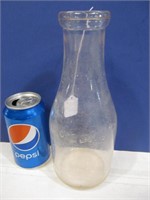 Qt. liquid milk bottle