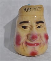 RARE Antique  Mitchell's Scotch Character Jug