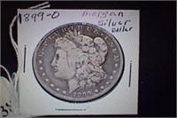 1899o Morgan Silver Dollar