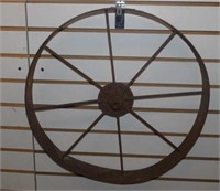 Vtg Metal Wheel