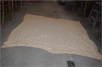 Vtg Hand Crochet Bedspread Coverlet