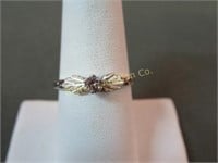 Ring: Size 8 Amethyst, Sterling Silver