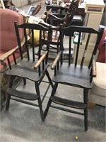 Two old high chairs need TLC