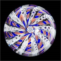 CONTEMPORARY PERTHSHIRE CROWN PAPERWEIGHT, with