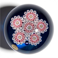 CONTEMPORARY ST. LOUIS MILLEFIORI PAPERWEIGHT,