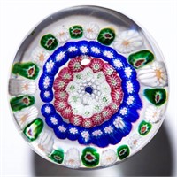 ANTIQUE BACCARAT CONCENTRIC MILLEFIORI