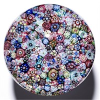 CONTEMPORARY BACCARAT CLOSE-PACKED MILLEFIORI