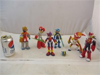 Figurines Power Rangers et autres