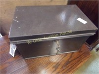 Locking Metal Document Box