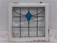 One Color Stained Glass Window