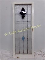 Matching Two Color Stained Glass Window