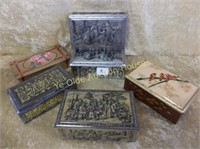 Embossed Tin Boxes