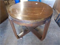 Art Deco Oak Occasional Table