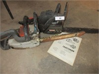 Craftsman chainsaw with directions, Stihl chainsaw