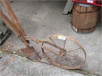 Old hand plow