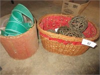 BL- grapevine balls , basket and chair webbing