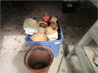 Baskets-large tub full