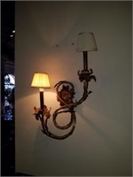 X2 Metal Two Light Wall Sconce