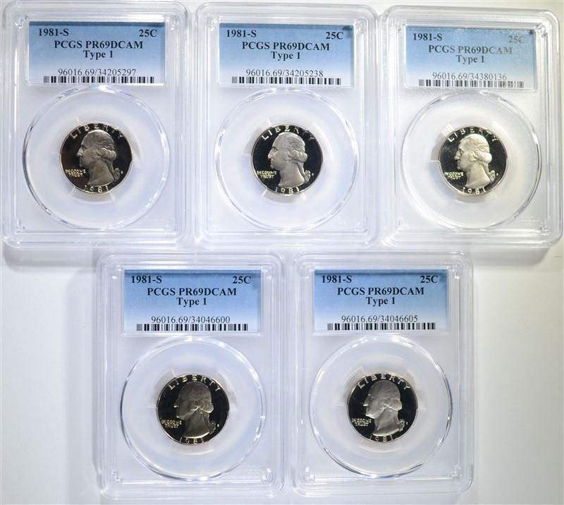 March 22 Silver City Auctions Coins & Currency