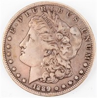 Coin 1889-CC Morgan Silver Dollar In Very Fine