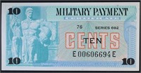 SERIES 692 TEN CENTS MILITARY PAYMENT CERTIFICATE