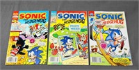 Archie Comics Group Sonic Comics #0 #10 #11