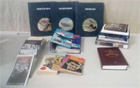 Lot of books and maps