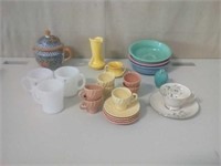Fiesta ware, Red Wing, and other glassware